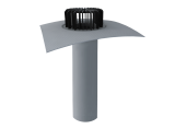 Jednostenný strešný vpust  TOPWET na PVC, DN 150 / 160 mm