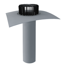 Jednostenný strešný vpust  TOPWET na PVC, DN 50 / 50  mm